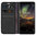 Leather Wallet Case & Card Holder Pouch for Nokia 6.1 (2018) - Black